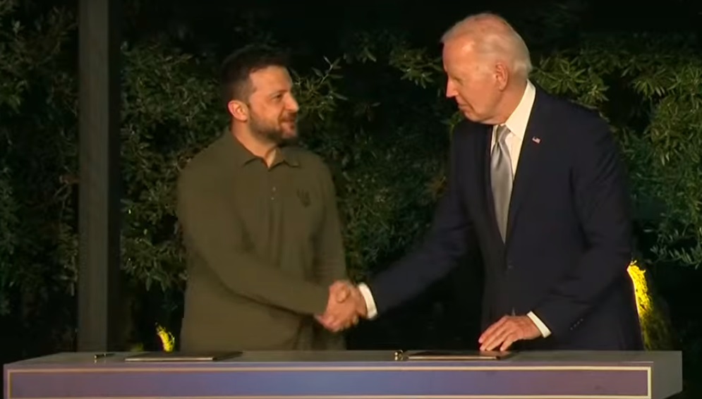 Biden, Zelenskyy sign US-Ukraine security agreement at G7 summit