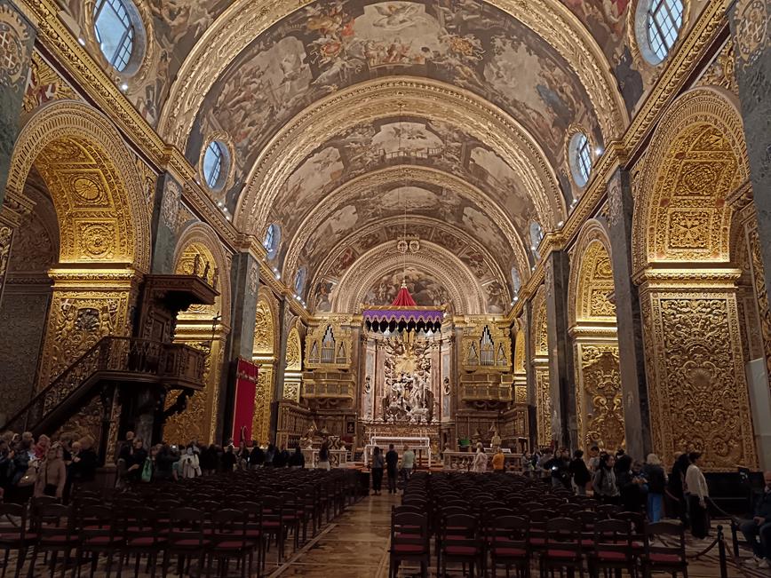 Malta Concattedrale di San Giovanni inside