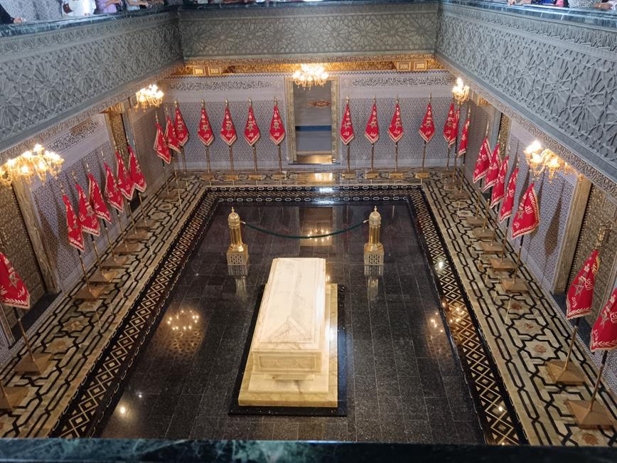 Mausoleum of Mohammed V inside